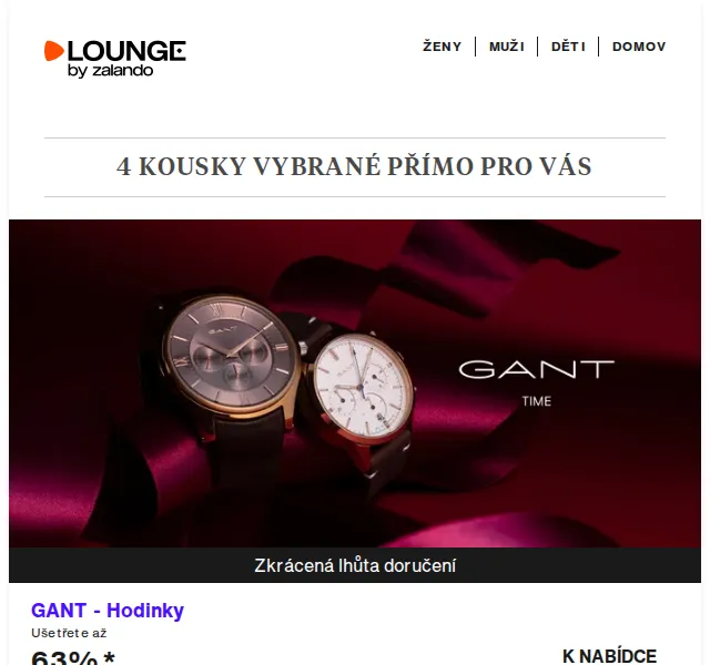 Lounge by Zalando: GANT, Tommy Hilfiger a Geox se slevou až 75 % – červenec 2026 | Nuslet.cz
