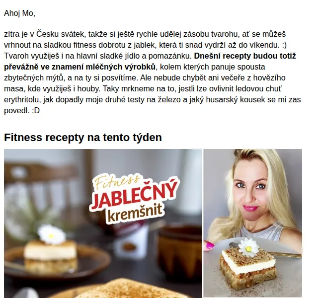 BAJOLA ✌ Fit bez diet: Recepty a tipy – červenec 2026 | Nuslet.cz