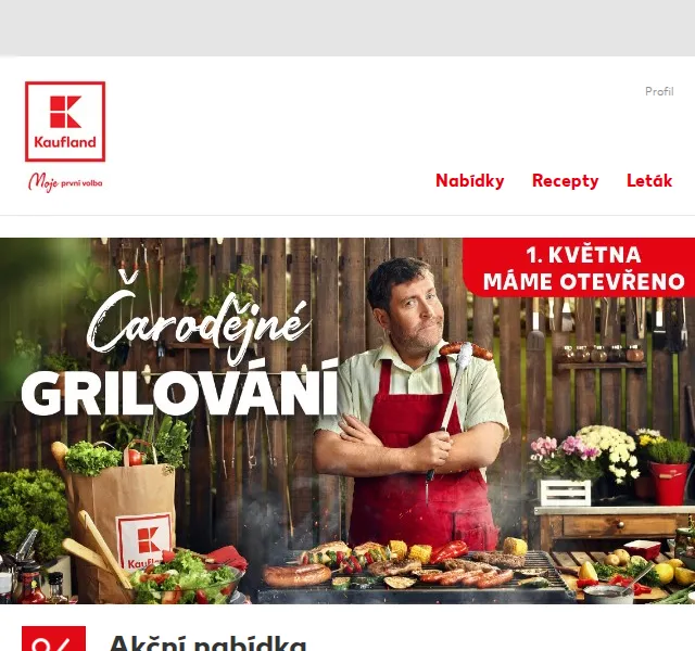 Kaufland: Akce grilování – výhodné ceny – červen 2026 | Nuslet.cz