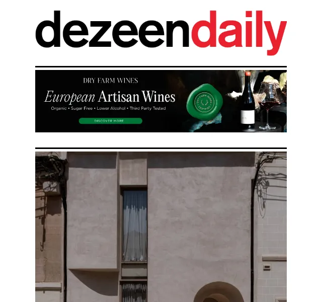Dezeen Daily: Novinky z architektury a designu – červenec 2026 | Nuslet.cz