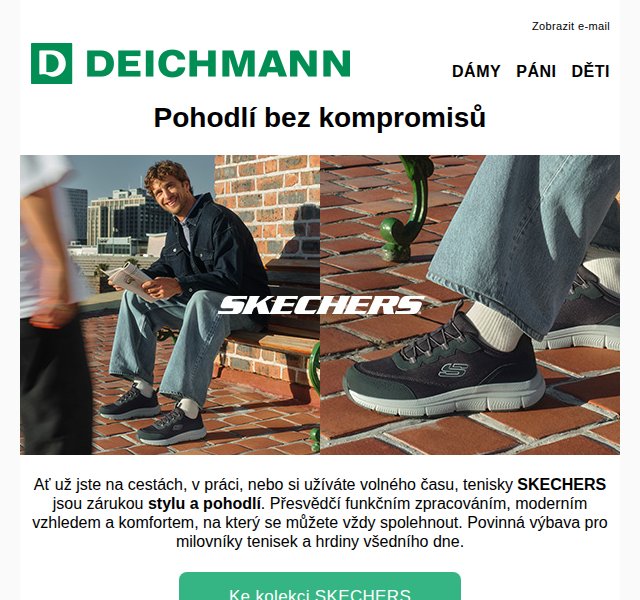 Deichmann: Skechers tenisky – březen 2026 | Nuslet.cz