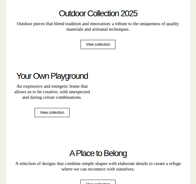 Kave Home Sale: Outdoor Collection 2025 – červen 2026 | Nuslet.cz
