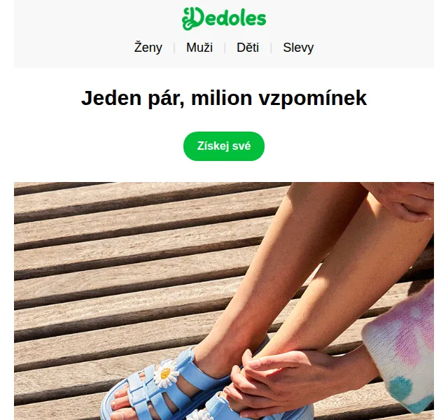 Dedoles.cz: pantofle a letní obuv – červen 2026 | Nuslet.cz