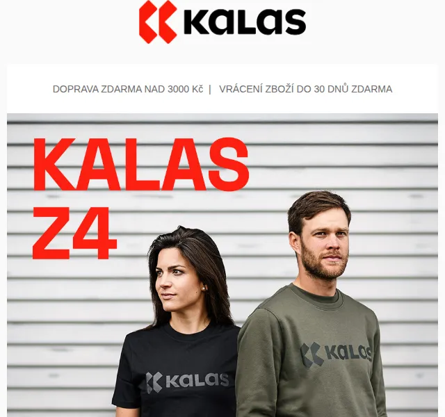 KALAS Sportswear: Volnočasová kolekce – červen 2026 | Nuslet.cz