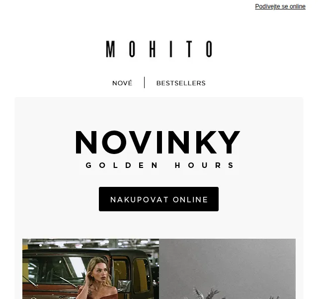 MOHITO: Golden Hours – Smyslná Nika Bocian – červen 2026 | Nuslet.cz