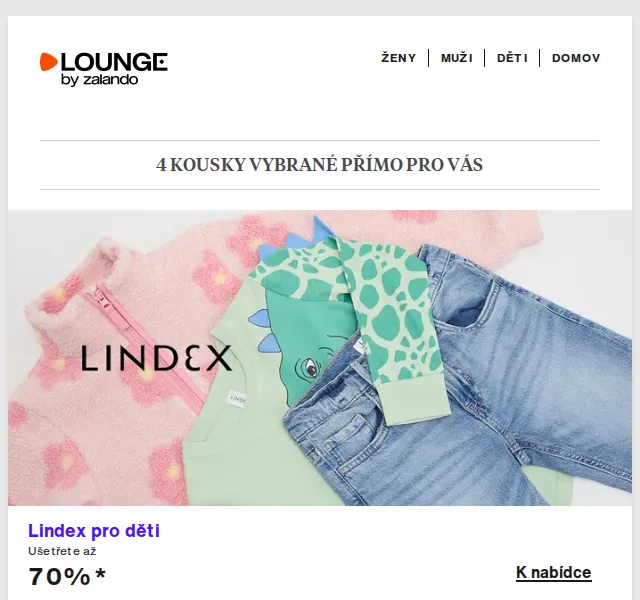 Lounge by Zalando: Lindex, Tommy Hilfiger, Reebok – sleva až 75 % červen 2026 | Nuslet.cz