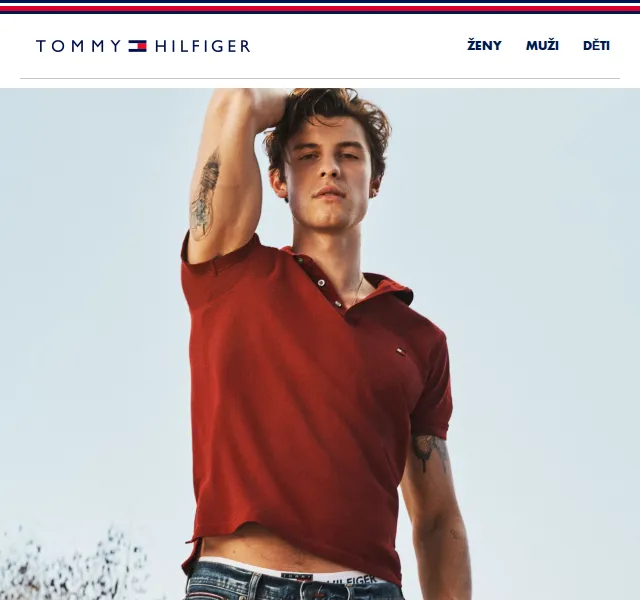 Tommy Hilfiger: Udržitelnější kolekce se Shawnem Mendesem – červen 2026 | Nuslet.cz