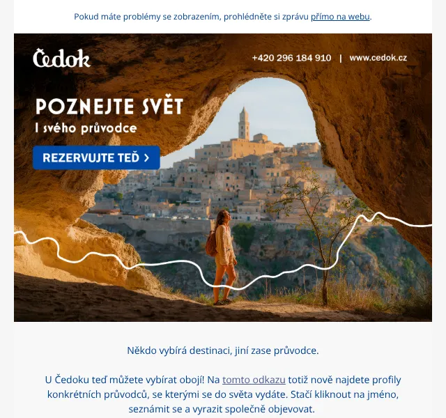 Čedok: Poznávací zájezdy od 7 890 Kč – duben 2026 | Nuslet.cz