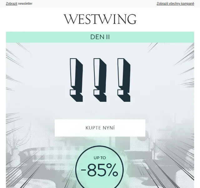 Westwing: Až -85 % ve velkém výprodeji – červen 2026 | Nuslet.cz
