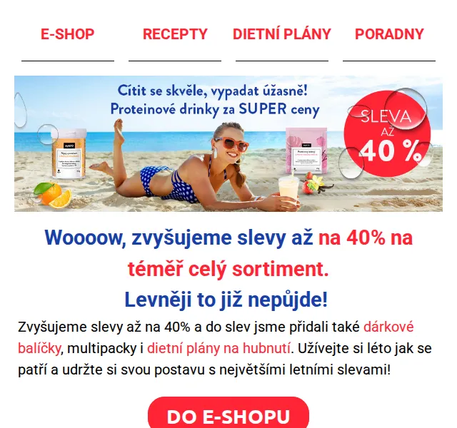 MyKETO: Slevy až 40 % na celý sortiment – červen 2026 | Nuslet.cz