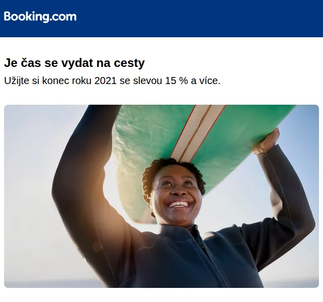 Booking.com: Sleva 15 % na ubytování – červen 2026 | Nuslet.cz