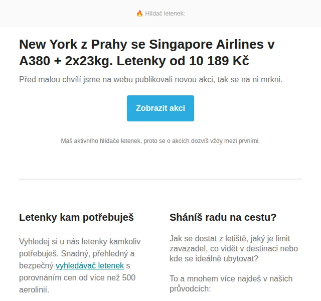 Cestujlevne.com: New York z Prahy se Singapore Airlines A380 – červen 2026 | Nuslet.cz