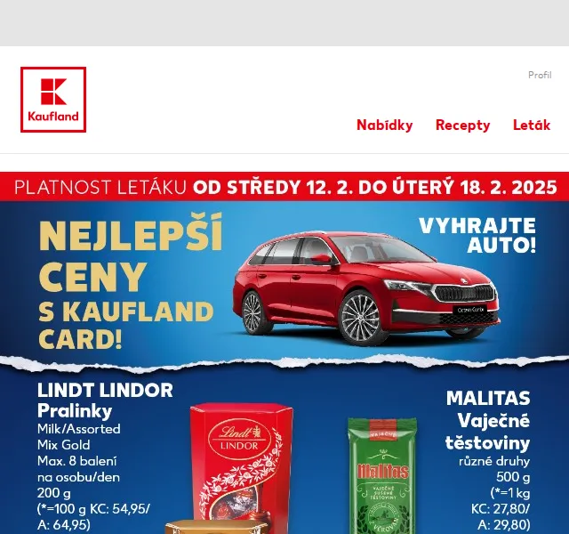 Kaufland: Hovězí maso a Magnesia – únor 2025 | Nuslet.cz