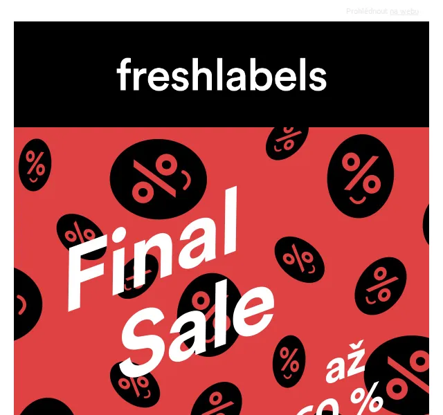 Freshlabels: Finální letní slevy až 60 % – červen 2026 | Nuslet.cz