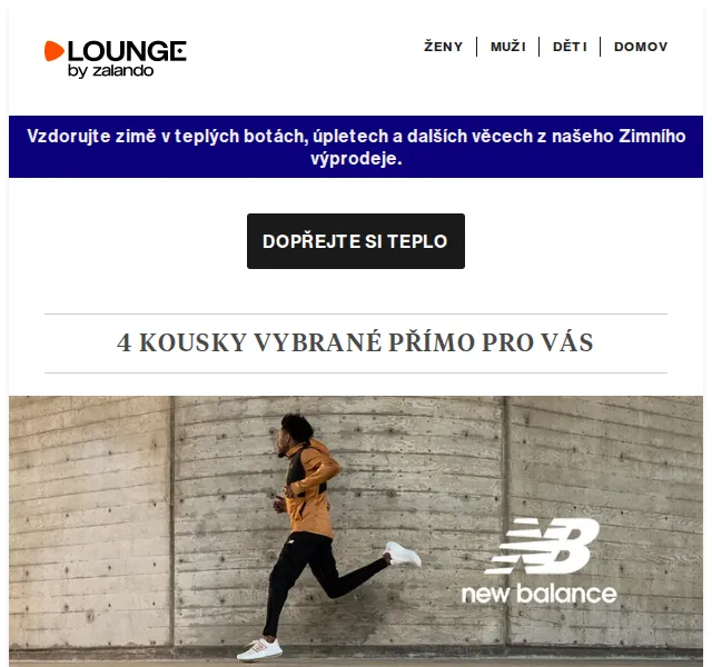 Lounge by Zalando: New Balance, Hollister, U.S. Polo Assn. – slevy až 80 % – červen 2026 | Nuslet.cz