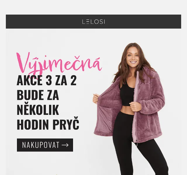 LELOSI: 3 za cenu 2 – Black Friday červen 2026 | Nuslet.cz