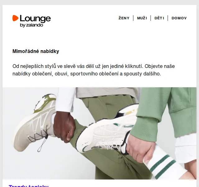 Lounge by Zalando: Slevy až 75 % na módu a obuv – červenec 2026 | Nuslet.cz