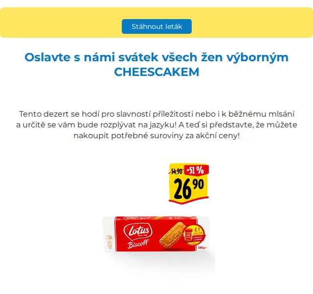 Albert: Cheesecake a Berry Cosmopolitan – červen 2026 | Nuslet.cz