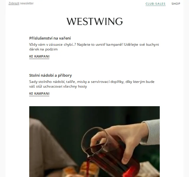 Westwing: Velký den kuchyně – slevy na stovky produktů – červenec 2026 | Nuslet.cz