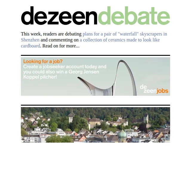 Dezeen Daily: Architektonické novinky – červenec 2026 | Nuslet.cz