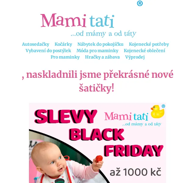 Mamitati.cz: Slavnostní šatičky a hračky pro děti – červen 2026 | Nuslet.cz