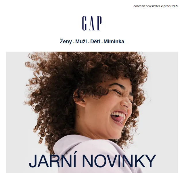 GAPstore.cz: sleva 30 % na 3 kusy novinek – červen 2026 | Nuslet.cz