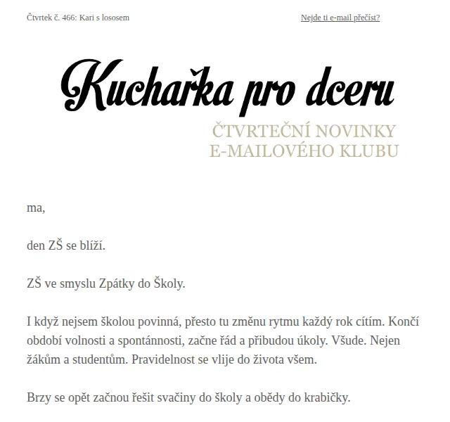 Florentýna - Kuchařka pro dceru: 30% sleva na balíček knih – červen 2026 | Nuslet.cz