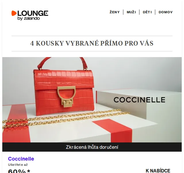Lounge by Zalando: Coccinelle, UGG, Vagabond se slevou až 75 % – červen 2026 | Nuslet.cz