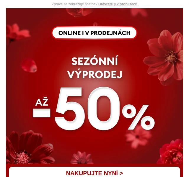 Sinsay: Sezónní výprodej až -50 % – červenec 2026 | Nuslet.cz