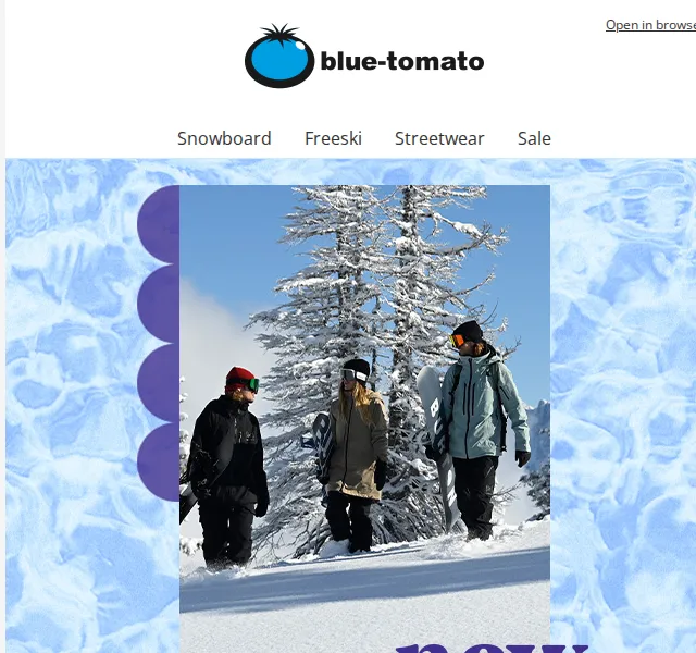BLUE TOMATO: Novinky snowboard & freeski – červen 2026 | Nuslet.cz