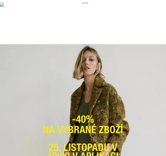 Zara: sleva 40 % na vybrané zboží – červen 2026 | Nuslet.cz