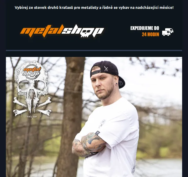 METALSHOP: Kraťasy pro metalisty – červenec 2026 | Nuslet.cz