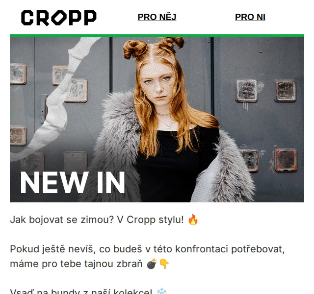 Cropp: Zimní bunda a Sezónní výprodej – červen 2026 | Nuslet.cz