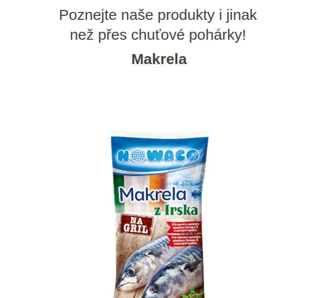 Váš HRUŠKA tým: Makrela a rybí produkty – červen 2026 | Nuslet.cz