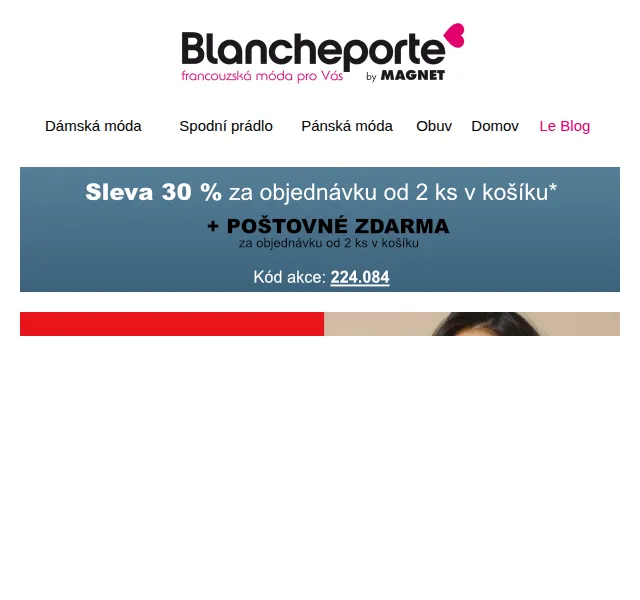 Blancheporte: -30 % na sváteční módu – červen 2026 | Nuslet.cz