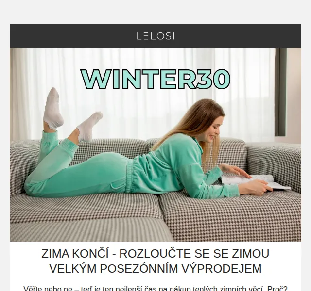 LELOSI: Velký zimní výprodej -30 % – červen 2026 | Nuslet.cz