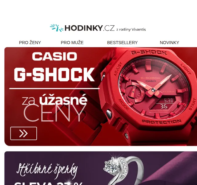 Hodinky.cz: CASIO G-Shock a Calvin Klein – slevy 2023 | Nuslet.cz
