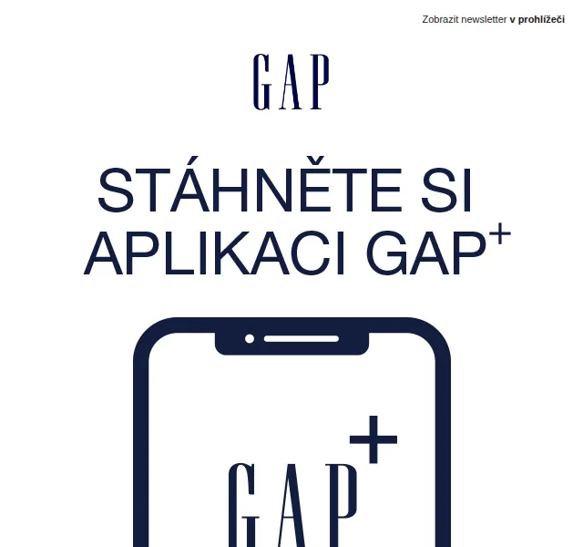 GAPstore.cz: Uvítací sleva 15 % na jarní novinky – červen 2026 | Nuslet.cz