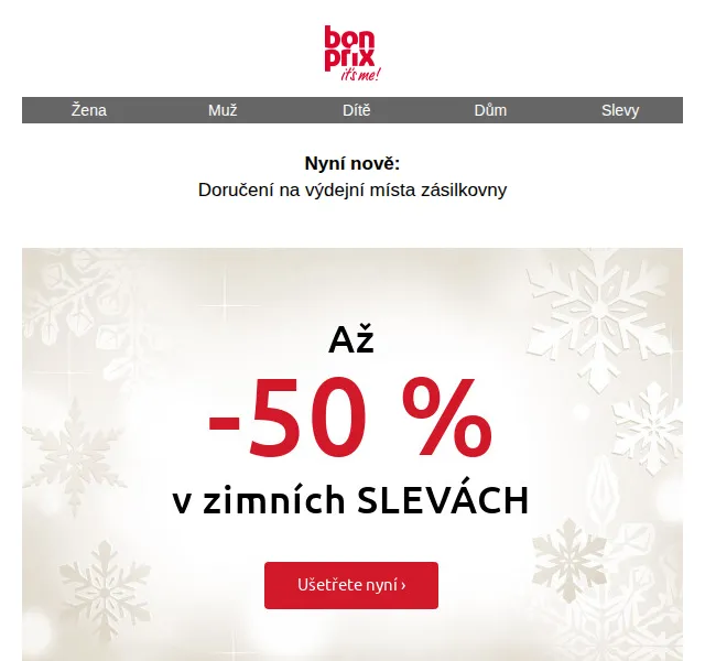 Bonprix: Zimní slevy až -50 % – červen 2026 | Nuslet.cz