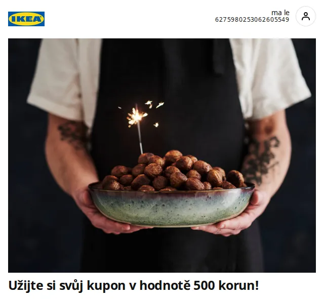IKEA: 500 Kč kupon na nákup – květen 2026 | Nuslet.cz