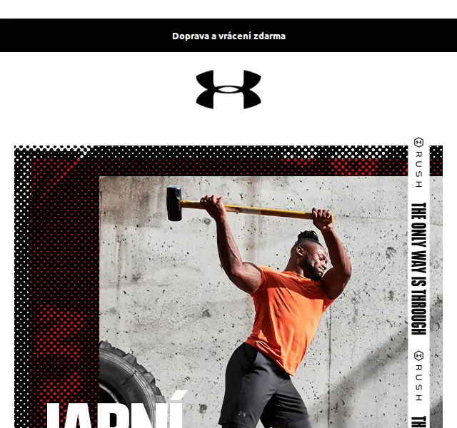 Under Armour: Jarní kolekce s dopravou zdarma – červen 2026 | Nuslet.cz