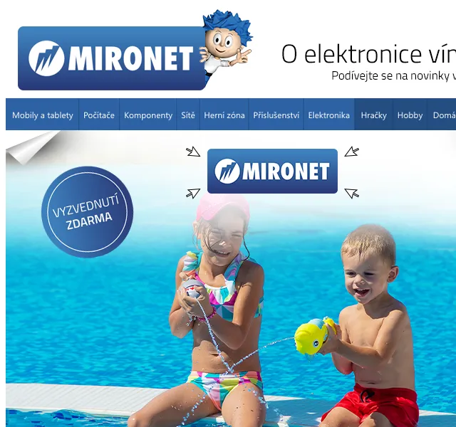 Mironet: Hračky pro děti – červenec 2026 | Nuslet.cz