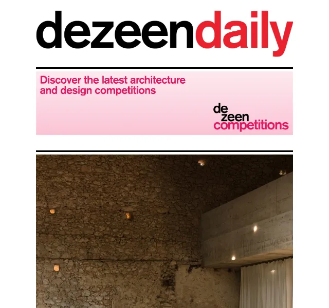 Dezeen Daily: Nové designové projekty – červenec 2026 | Nuslet.cz