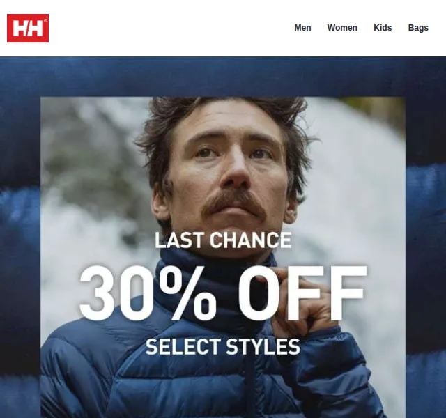 Helly Hansen: sleva 30 % na vybrané zboží – červen 2026 | Nuslet.cz