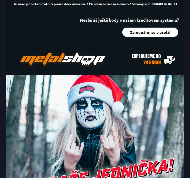 METALSHOP: 11% sleva na vše – červenec 2026 | Nuslet.cz