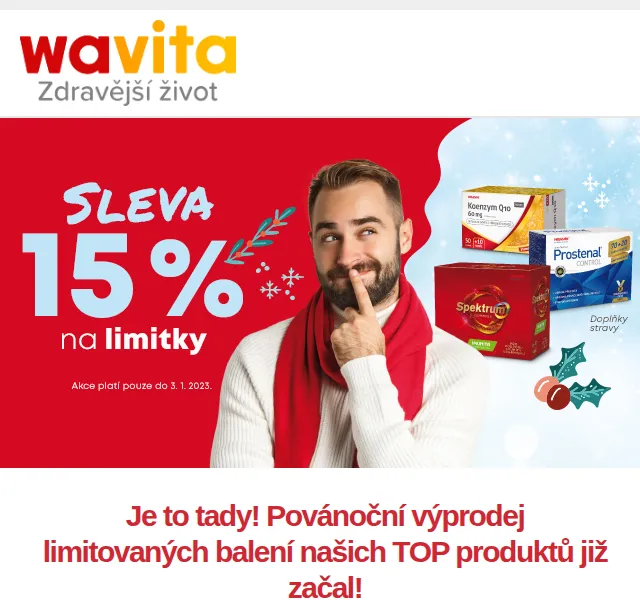 Wavita: Výprodej limitovaných balení Walmark – červenec 2026 | Nuslet.cz