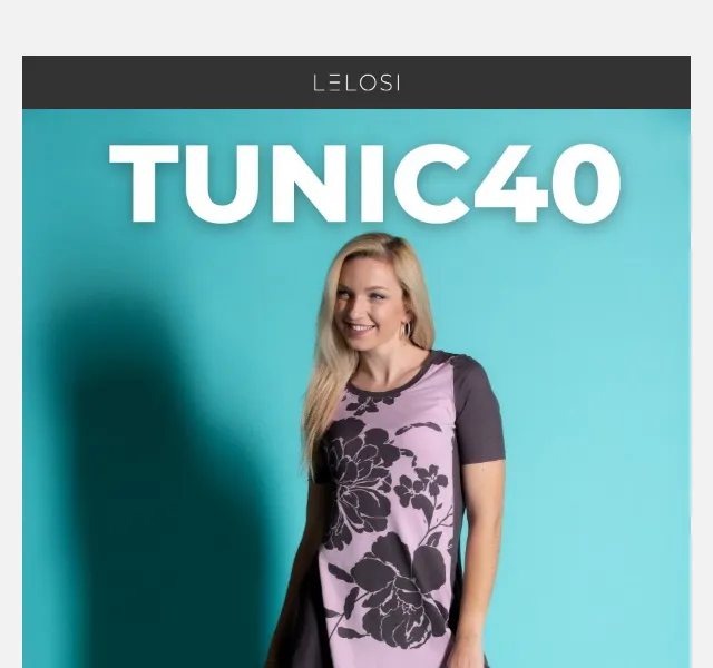 LELOSI: sleva 40 % na tuniky – červen 2026 | Nuslet.cz