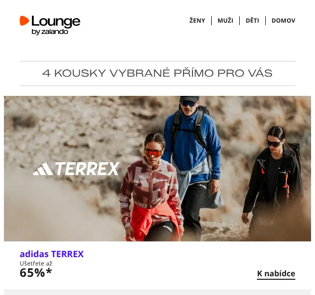 Lounge by Zalando: Sleva až 75 % – Adidas, Coach – Srpen 2026