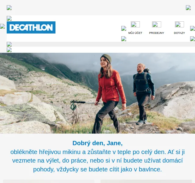 DECATHLON: Vyberte si z turistických mikin a svetrů – červen 2026 | Nuslet.cz