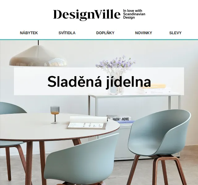 DesignVille: Designový nábytek a doplňky – červen 2026 | Nuslet.cz
